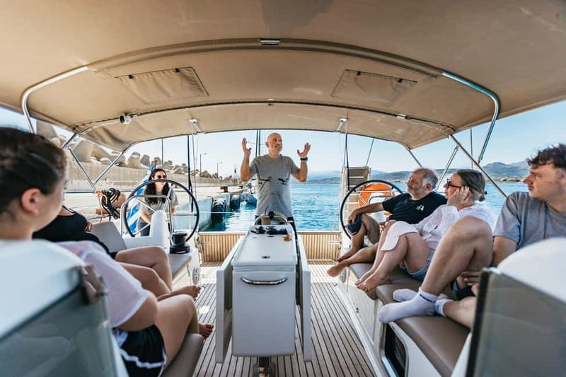 From Kissamos: Balos Gramvousa Sailing Cruise with Lunch - Returning to Kissamos after the last swim