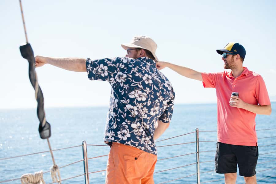 From Ma'alaea: 'Alihilani Sunset Sail Catamaran Tour - A crew-led evening, not a narrated sightseeing lecture