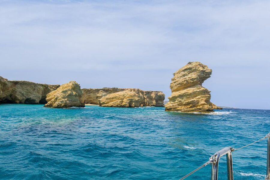From Paros: Private Sailing Cruise with Lunch and Snorkeling - Antiparos closes the swimming day