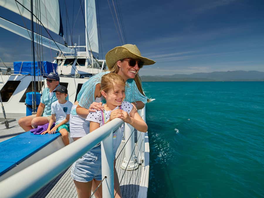 From Port Douglas: Sail to Low Isles Great Barrier Reef - Glass-bottom viewing for a gentler reef experience