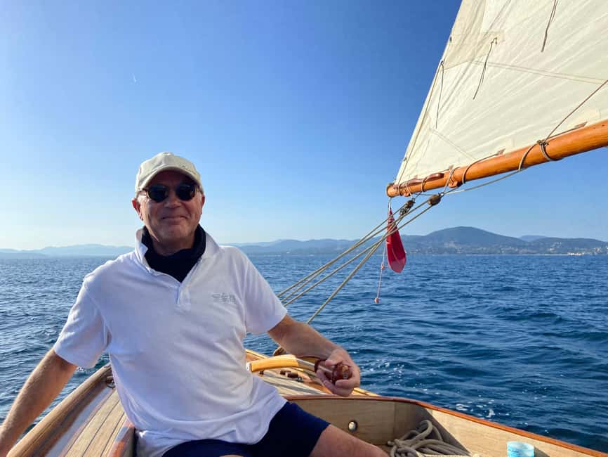 From Port Grimaud: Half-Day Classic Yacht Sailing Experience - Sailing from Port Grimaud toward Saint-Tropez