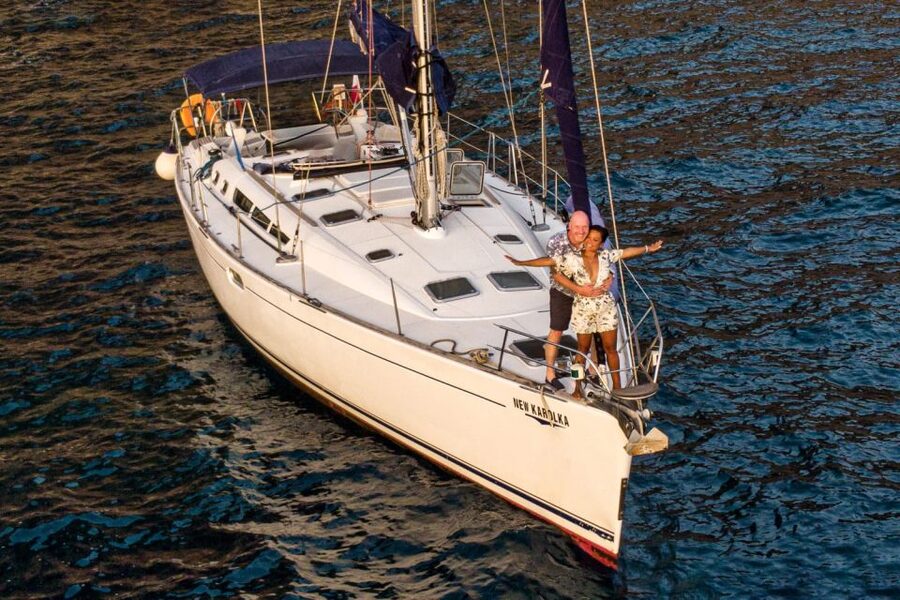 From Puerto de Mogán: Private Sailing Trip & Snorkeling - Reaching a quiet bay for swimming and snorkeling