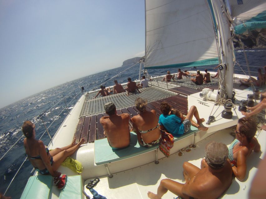 From Roses: Sailing Catamaran Cruise to Medes Islands - Leaving Roses from the Dock of Ginjolers