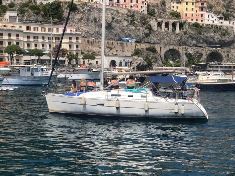 From Salerno: Amalfi Coast Full-Day Sailboat Trip with Lunch - Sailing past Vietri, Cetara, Maiori, and Minori