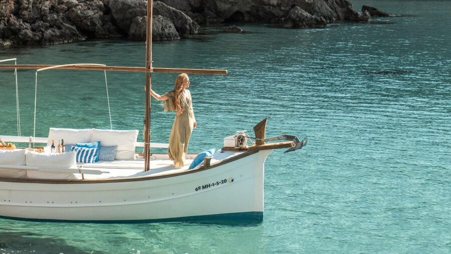 From Sant Josep: Es Vedra & Atlantis Sailboat Cruise - Captain Jamie, captain Alex, and the private feel