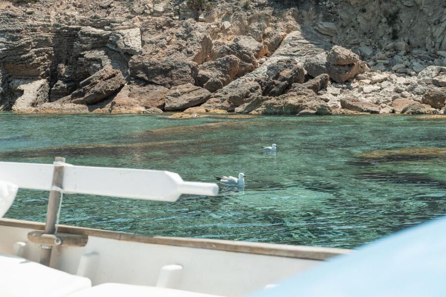 From Sant Josep: Es Vedra & Atlantis Sailboat Cruise - Who will enjoy this most
