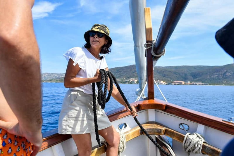 From Stintino: sailing trip to Asinara with Lunch - A Sardinian lunch served at sea