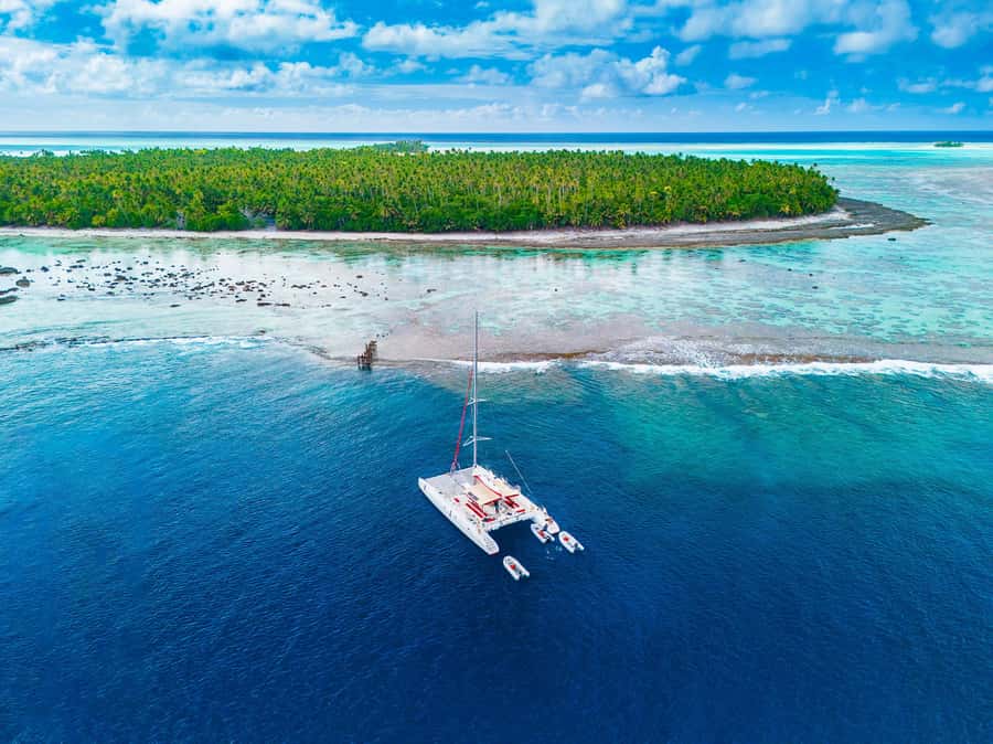 From Tahiti: Tetiaroa Island Tour by Sailing Catamaran - The 2.5-hour catamaran crossing