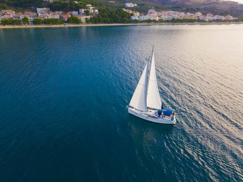 From Tučepi: Makarska Riviera Private Sailing Day Trip - A long swimming and snorkeling break