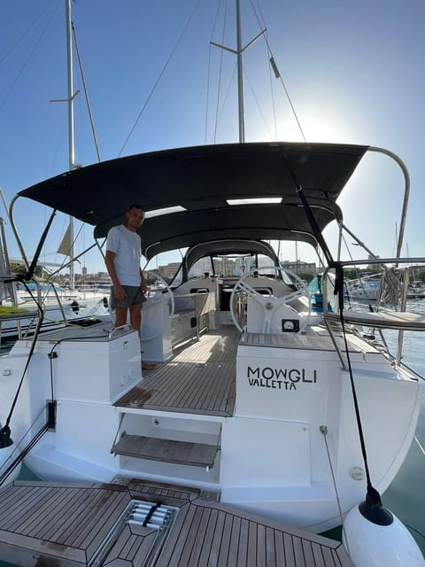 From Valletta: Romantic Sunset Cruise on a Sailing Yacht - Valletta after dark and a quiet return