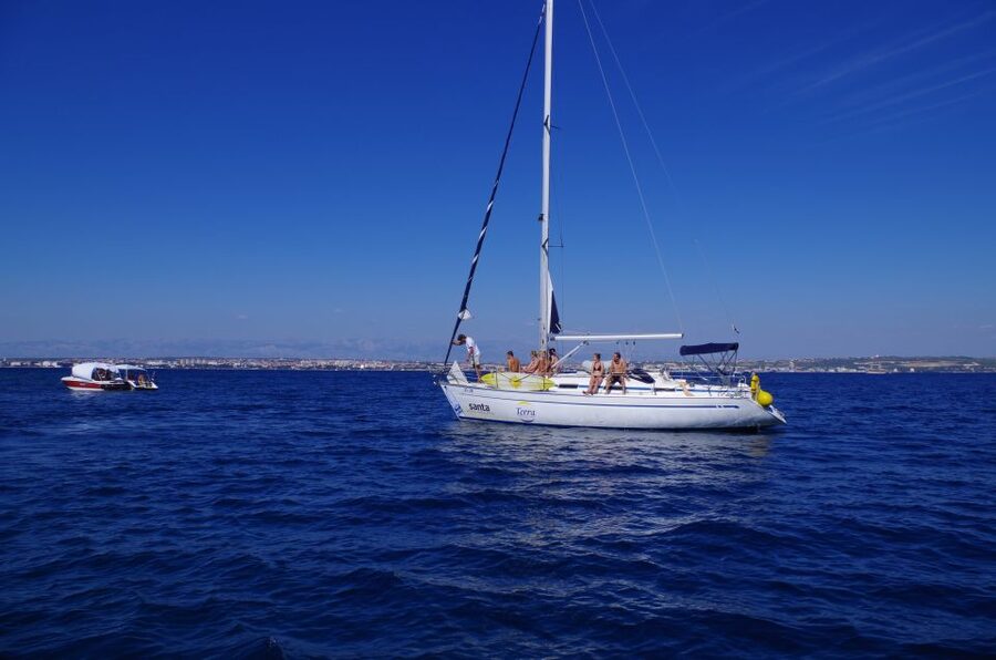 From Zadar: Private Half-Day Sailing Trip - Leaving Zadar through the Zadar Channel