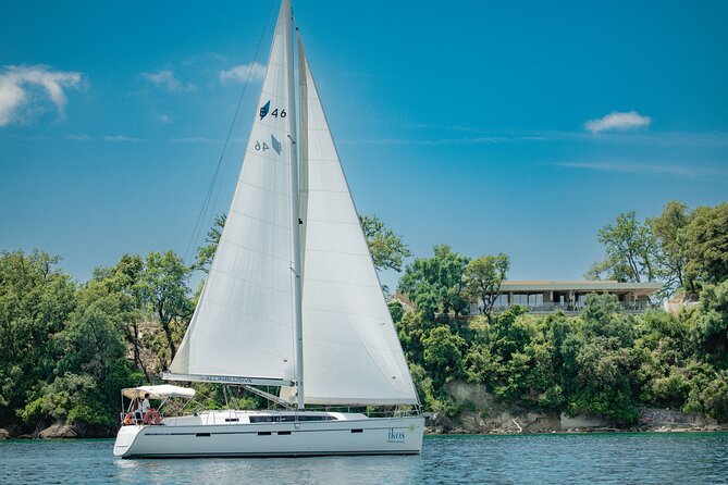 Full Day Cruise on Sailing Yacht in Corfu Island - Kerasia Beach and its quiet pebble shore