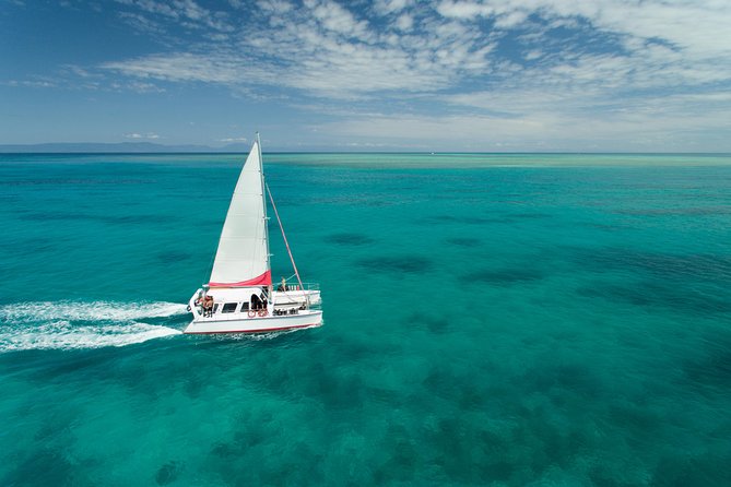Full-Day Great Barrier Reef Sailing Trip from Cairns - Sailing Toward Upolu Reef