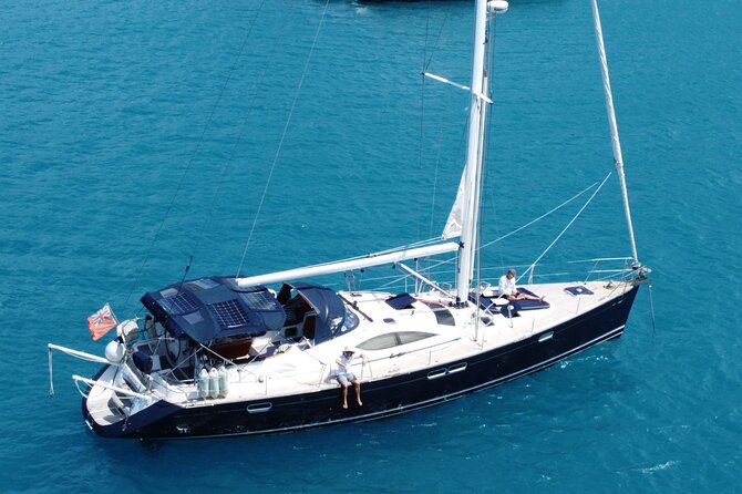 Full Day, Half Day, or Sunset Sailing Cruise with Tapas & Drinks - The swim, snorkel, and paddleboard stop