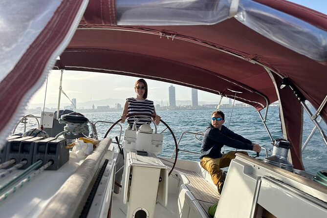 Full Day Private Sailboat in Barcelona - 6 Hours - Reaching El Masnou and enjoying the Maresme coast