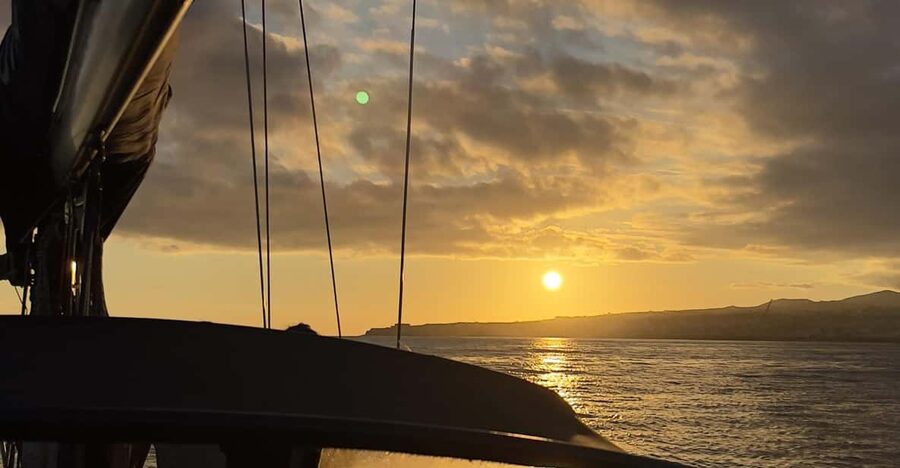 Full Day: Sailing tour with lunch & snorkeling included. - Leaving Marina Ponta Delgada