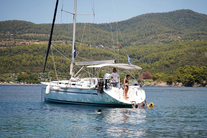 Full Private Day Tour Sailing Experience in Halkidiki - Skipper Kimon and the feel of the day