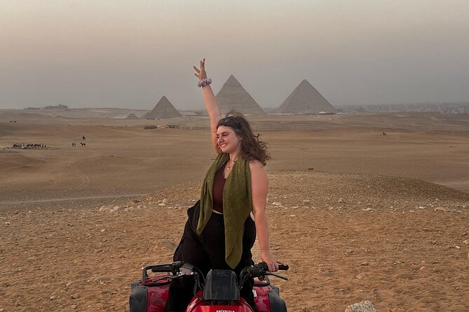 Giza Pyramids , ATV Ride , Felucca Sailing , Khan El Khalili - What the $90 price really covers