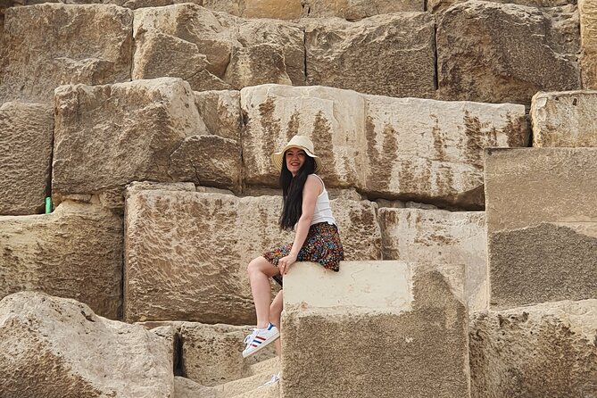 Giza Pyramids, Sphinx, Camel Ride, Sailing on the Nile and Royal Mummies - Open-air lunch after the monuments