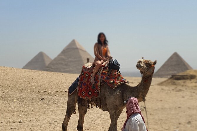 Giza Pyramids, Sphinx, Camel Ride, Sailing on the Nile and Royal Mummies - A one-hour felucca ride on the Nile