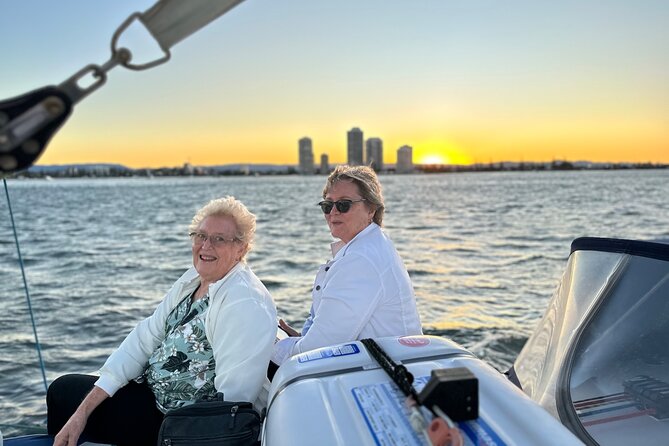 Gold Coast 2 Hr Sunset Private Sailing Charter with Drinks & Food - What is included on board