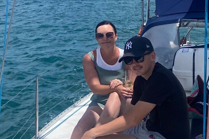 Gold Coast Breakfast Sailing Cruise with Croissants & Sparkling - Why the bow may be your best seat