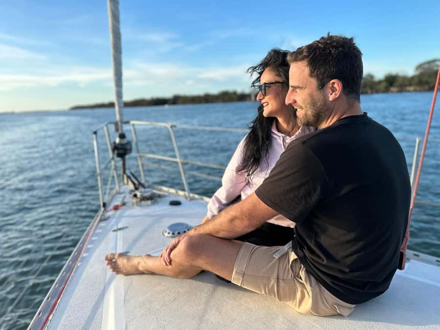 Gold Coast Private Lunch Sailing Charter for up to 10 guests - Sailing Past the Gold Coast Seaway