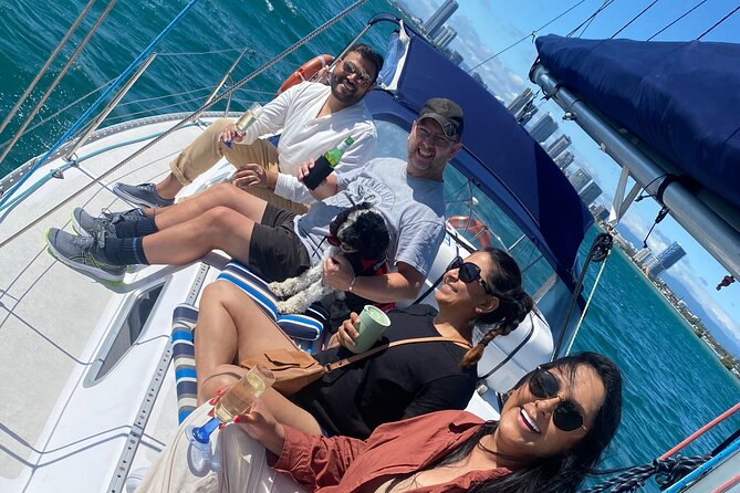 Gold Coast Private Sailing Charter with Drinks & Tasting Plate - Following South Stradbroke Island