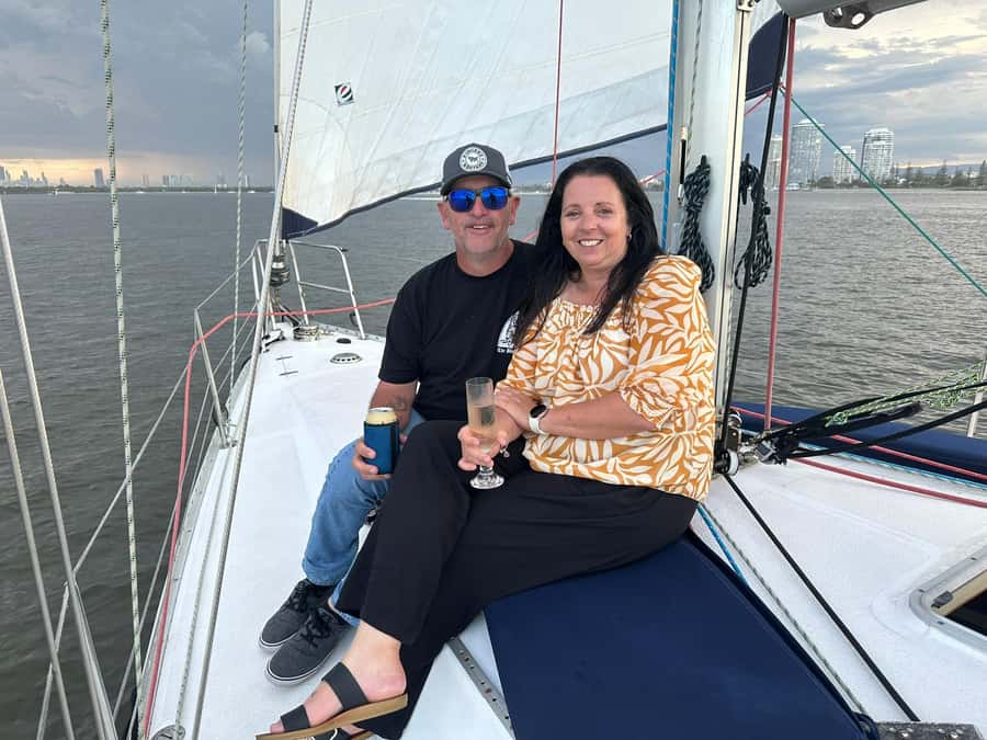Gold Coast Private Sunset Sailing Charter w/ dinner & drinks - What arrives on the grazing board