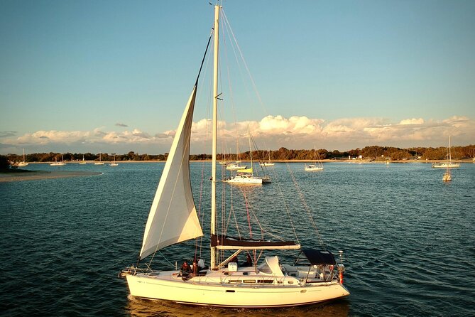 Gold Coast Sailing Cruise with sparkling wine & nibbles platter - A quiet start from Main Beach