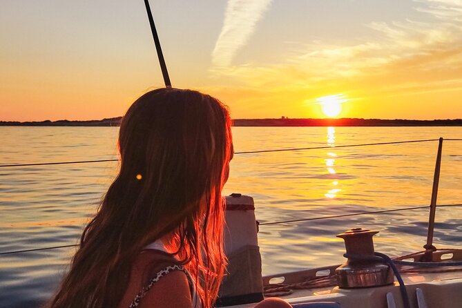 Golden Horizons: Private Sailboat Sunset Sail in Ibiza - Cala Jondal: coast, coves, and a little water time
