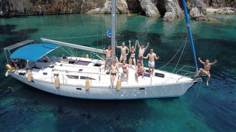 Gouvia: Corfu Island Sailing Trip with Snack and Soft Drinks - What the skipper adds to the day