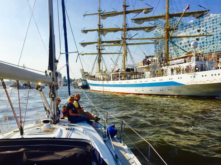 "Hafengeburtstag Hamburg" 2024. Cruise&Sail from/to Wedel - What the six-hour route can include
