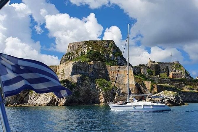 Half Day Private Cruise with Sailing Yacht in Corfu - Leaving Marina Gouvia for Corfu’s historic center