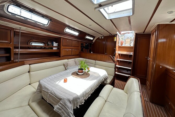 Half Day Private Sailboat around Ibiza's Coves - Cala Es Torrent slows the pace