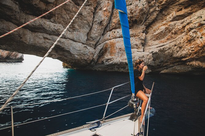 Half Day Private Sailboat around Ibiza's Coves - Es Vedrà brings the big view