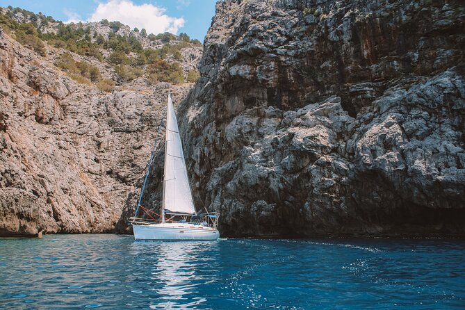 Half Day Private Sailing Tour along the Tramuntana Coast - Leaving Port de Sóller for the Tramuntana Coast