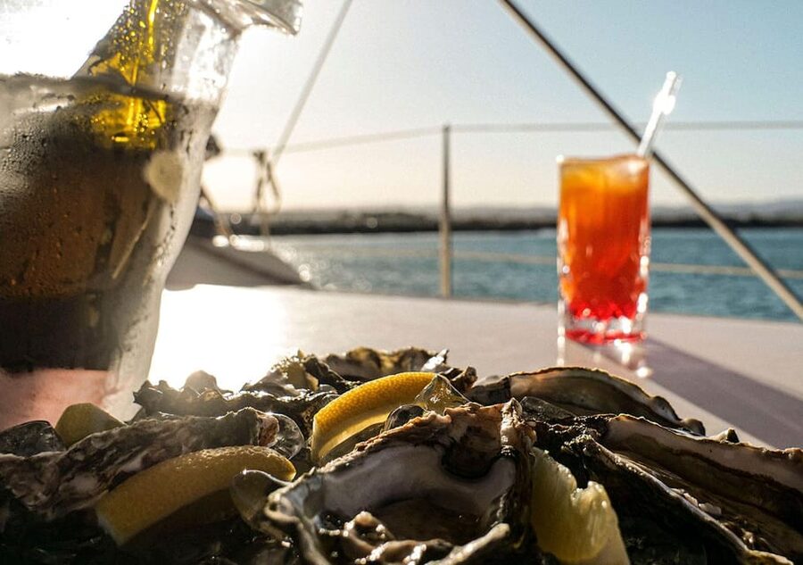 Half-day Private Sailing Yacht Experience in Tavira - The tasting option is a separate arrangement