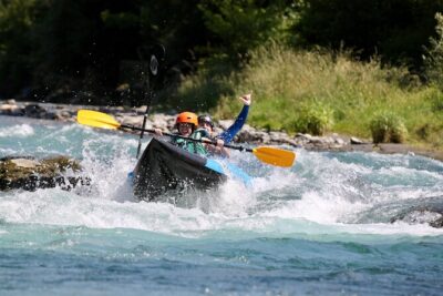 Half-day sailing on the Gave de Pau