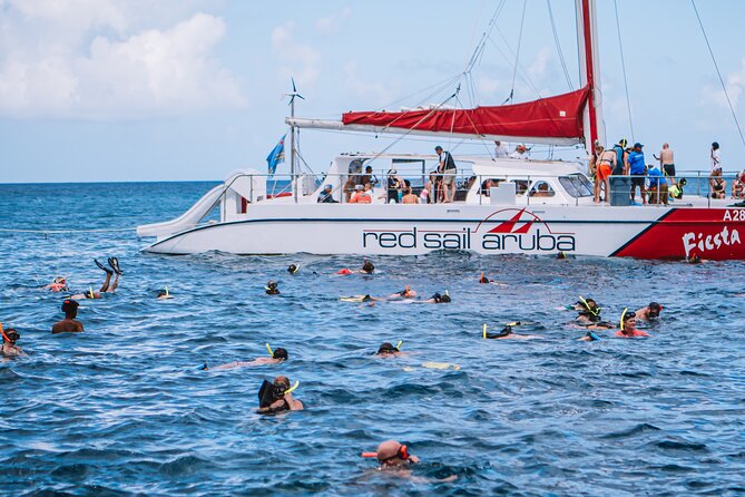 Half-Day Snorkel Sail Tour with Caribbean Lunch - The Antilla wreck is the main underwater event