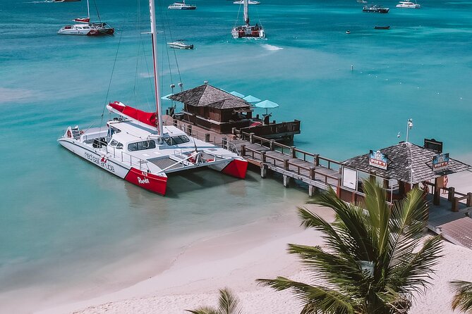 Half-Day Snorkel Sail Tour with Caribbean Lunch - Catalina Bay is the right first stop
