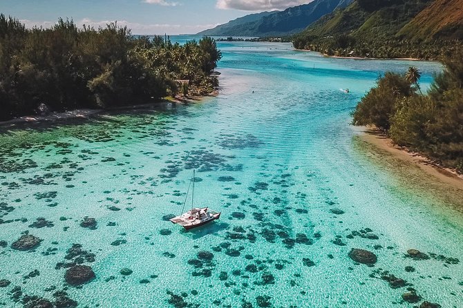 Half Day Tour : Moorea Snorkeling & Sailing on a Catamaran named Taboo - Leaving Voila Moorea for Opunohu Bay