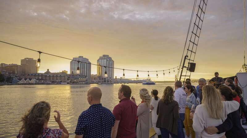 Halifax Sunset Cruise Aboard the Tall Ship Silva - Setting sail from Cable Wharf
