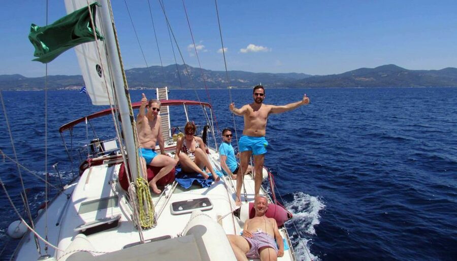 Halkidiki: 7 Hours Private Cruise with Sailing Boat - Captain Greg and the human side of the trip