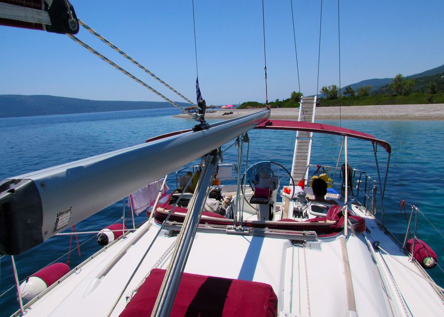 Halkidiki: 7 Hours Private Cruise with Sailing Boat - Sailing toward Kelyfos and the open water
