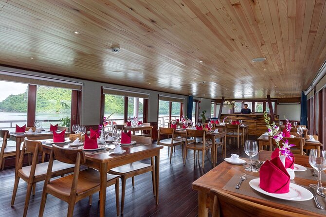 Halong Amazing Sail Luxury 1 Day Small Group Tour 7-Hour Cruising - Life back onboard after the shore stops