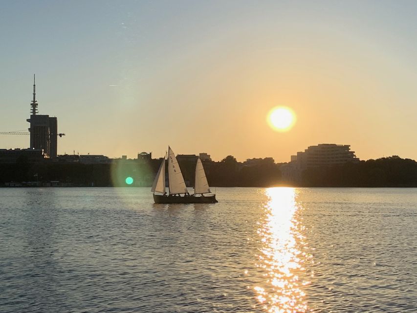 Hamburg: Alster River Sailboat Tour with Sundowner - Key points to know before you book