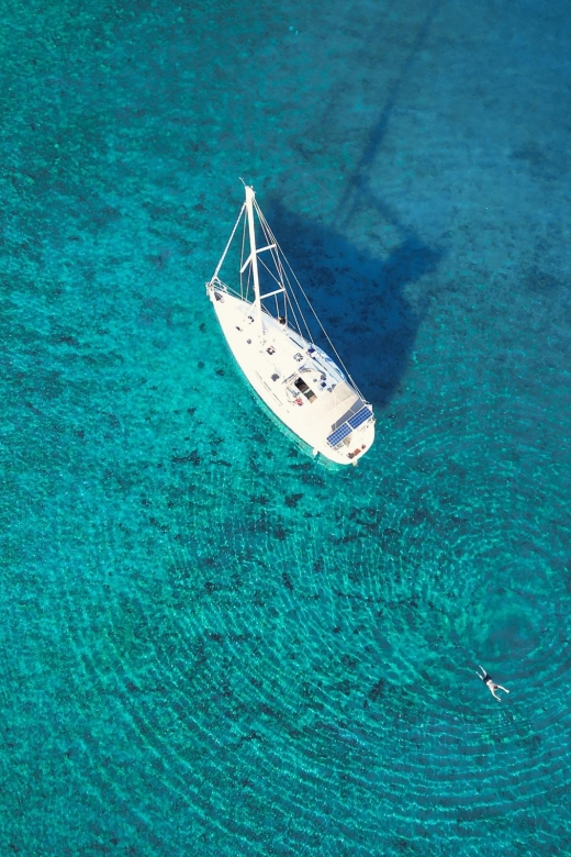 Heraklion: Dia Island Private Sailing Cruise with Full Meal - Three and a half hours in Dia’s clear bay