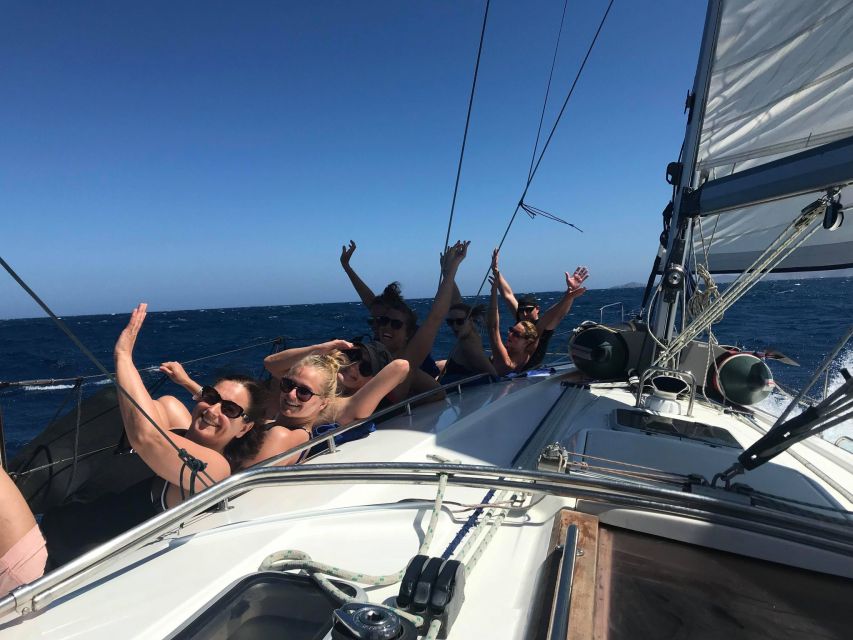 Heraklion: Dia Island Sailing Cruise with Snorkeling - Half-day choices for a shorter outing