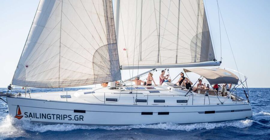 Heraklion: Sailboat Cruise to Dia Island with Drinks & Lunch - Dia Island: clear water and limited time ashore